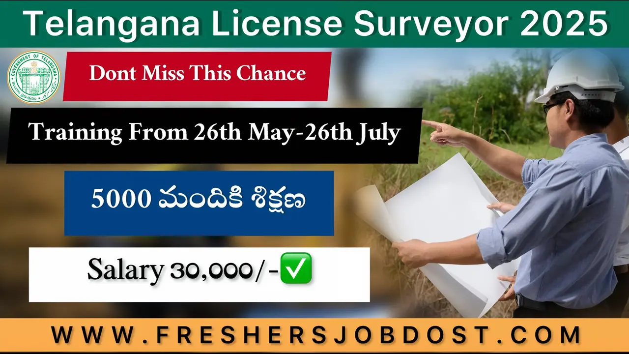 License Surveyor Training Telangana 2025