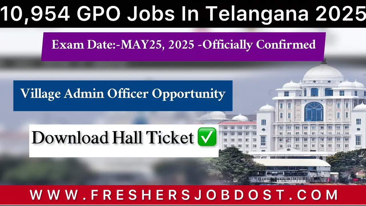 TG GPO Recruitment 2025
