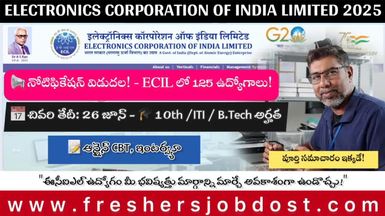 ECIL Recruitment 2025